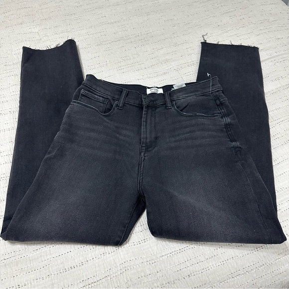 NWOT Kensie Charcoal Straight Leg Jeans - Picture 2 of 5